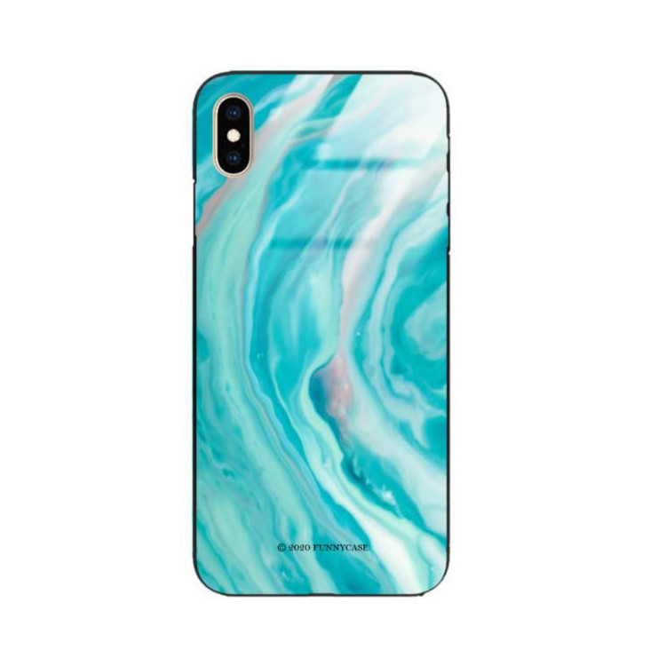 Black Case Wzory ST_NMR Apple IPHONE XS MAX  - FunnyCase 