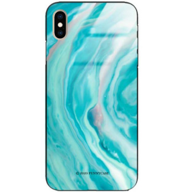 Black Case Wzory ST_NMR Apple IPHONE XS MAX  - FunnyCase 