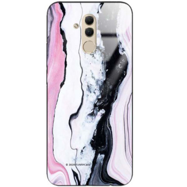 Black Case Wzory ST_NMR Huawei MATE 20 LITE  - FunnyCase 