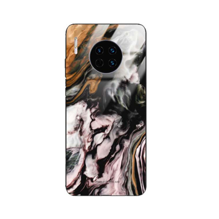 Black Case Wzory ST_NMR Huawei MATE 30  - FunnyCase 