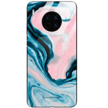 Black Case Wzory ST_NMR Huawei MATE 30 PRO  - FunnyCase 