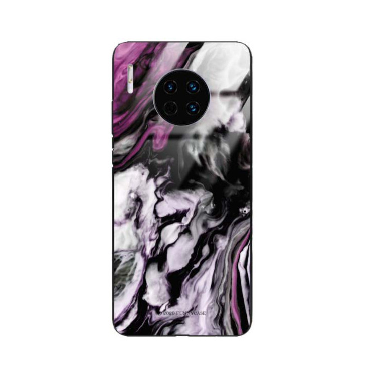 Black Case Wzory ST_NMR Huawei MATE 30 PRO  - FunnyCase 