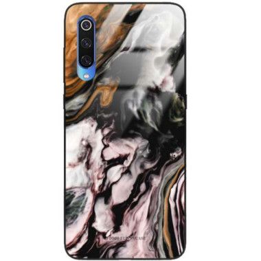 Black Case Wzory ST_NMR Xiaomi MI9  - FunnyCase 