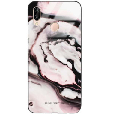 Black Case Wzory ST_NMR Huawei P20 LITE  - FunnyCase 