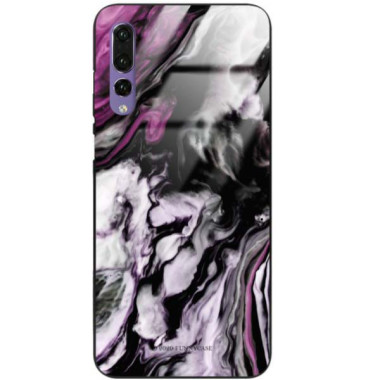 Black Case Wzory ST_NMR Huawei P20 PRO  - FunnyCase 