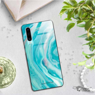 Black Case Wzory ST_NMR Huawei P30  - FunnyCase 