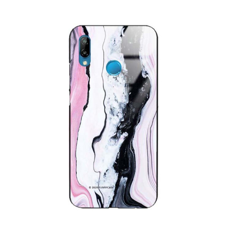 Black Case Wzory ST_NMR Huawei P30 LITE  - FunnyCase 