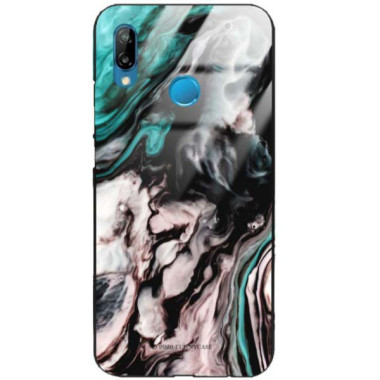 Black Case Wzory ST_NMR Huawei P30 LITE  - FunnyCase 