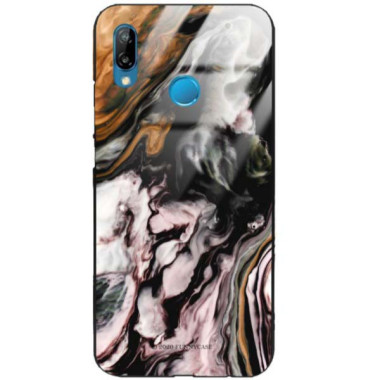 Black Case Wzory ST_NMR Huawei P30 LITE  - FunnyCase 