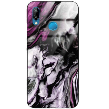 Black Case Wzory ST_NMR Huawei P30 LITE  - FunnyCase 