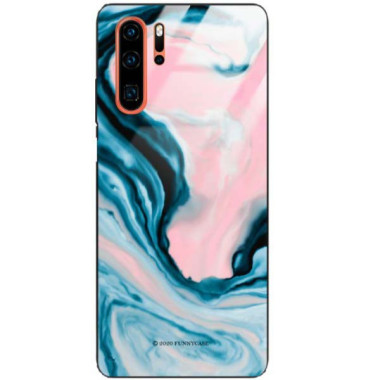 Black Case Wzory ST_NMR Huawei P30 PRO  - FunnyCase 