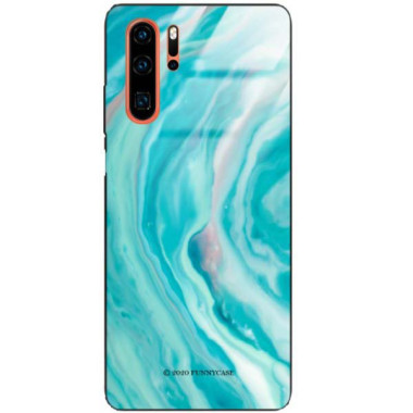 Black Case Wzory ST_NMR Huawei P30 PRO  - FunnyCase 