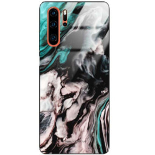 Black Case Wzory ST_NMR Huawei P30 PRO  - FunnyCase 