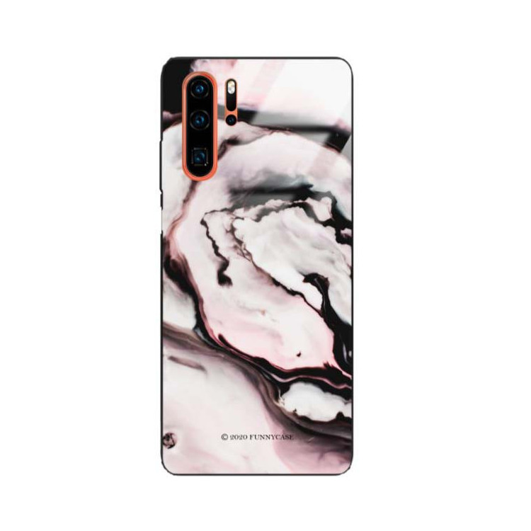 Black Case Wzory ST_NMR Huawei P30 PRO  - FunnyCase 