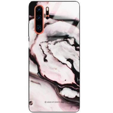 Black Case Wzory ST_NMR Huawei P30 PRO  - FunnyCase 