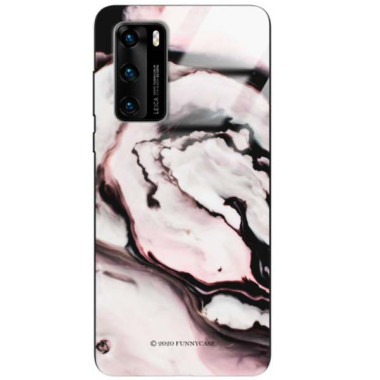 Black Case Wzory ST_NMR Huawei P40  - FunnyCase 