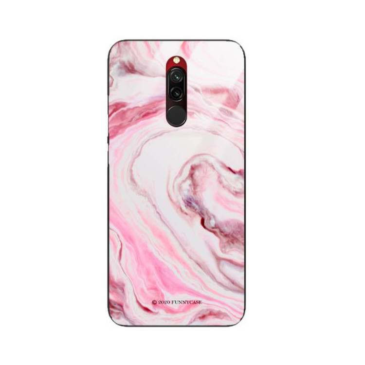 Black Case Wzory ST_NMR Xiaomi REDMI 8  - FunnyCase 