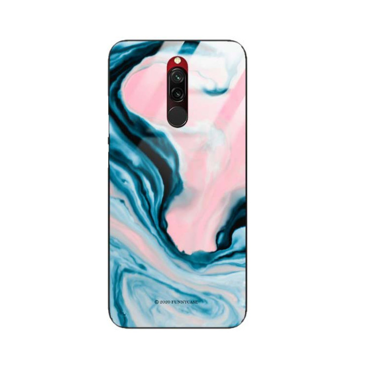 Black Case Wzory ST_NMR Xiaomi REDMI 8  - FunnyCase 