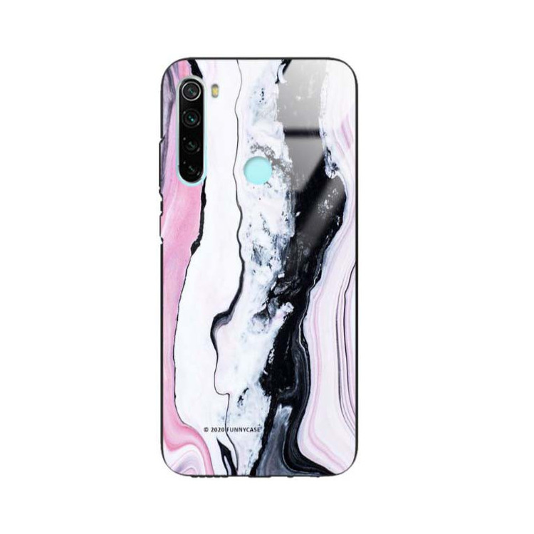 Black Case Wzory ST_NMR Xiaomi REDMI NOTE 8  - FunnyCase 