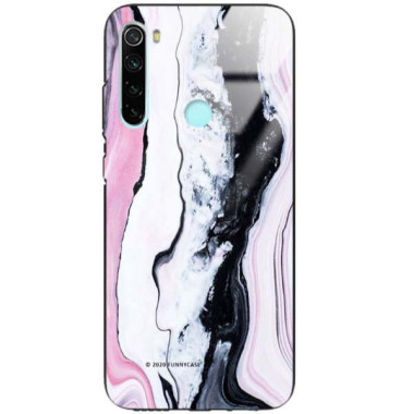 Black Case Wzory ST_NMR Xiaomi REDMI NOTE 8  - FunnyCase 