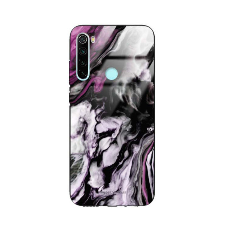 Black Case Wzory ST_NMR Xiaomi REDMI NOTE 8  - FunnyCase 