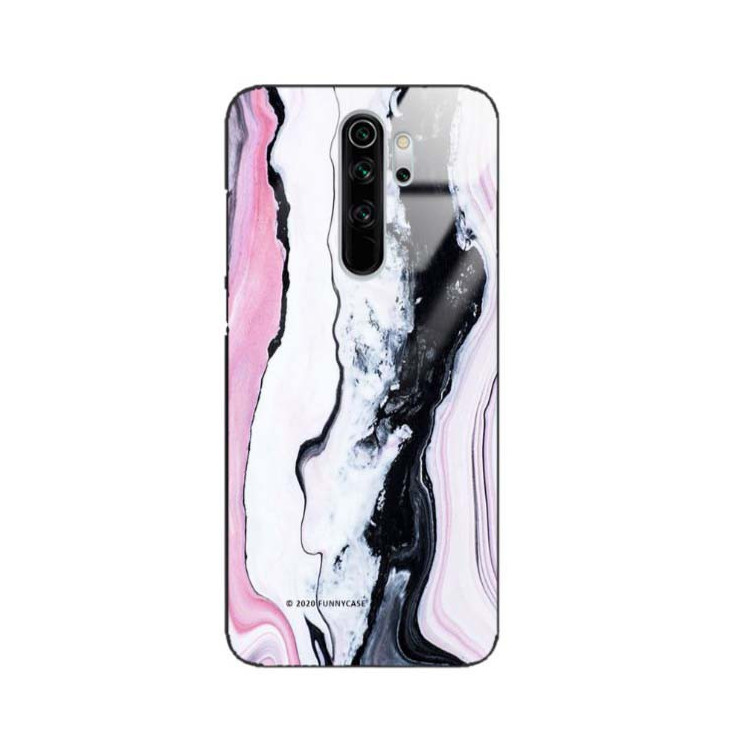 Black Case Wzory ST_NMR Xiaomi REDMI NOTE 8 PRO  - FunnyCase 