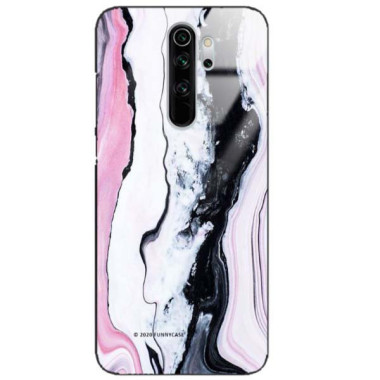 Black Case Wzory ST_NMR Xiaomi REDMI NOTE 8 PRO  - FunnyCase 