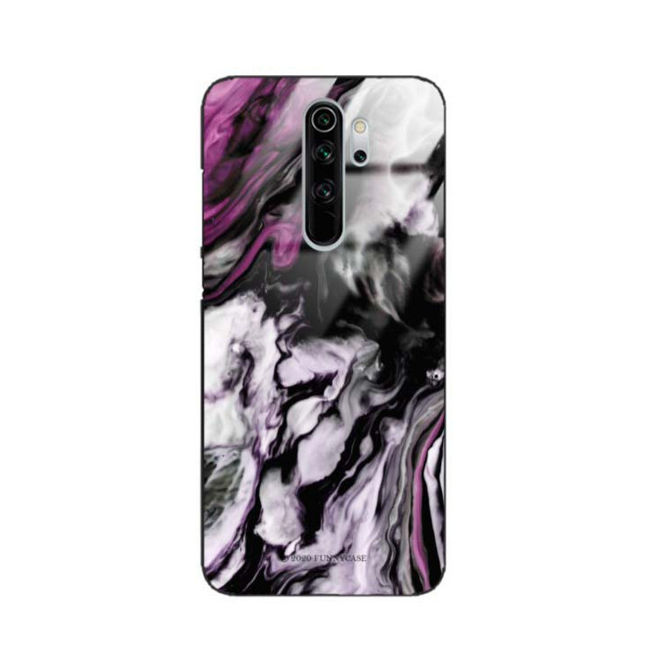 Black Case Wzory ST_NMR Xiaomi REDMI NOTE 8 PRO  - FunnyCase 