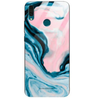 Black Case Wzory ST_NMR Huawei Y9 2019  - FunnyCase 