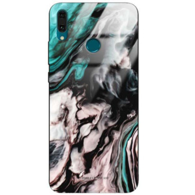 Black Case Wzory ST_NMR Huawei Y9 2019  - FunnyCase 