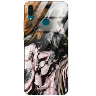 Black Case Wzory ST_NMR Huawei Y9 2019  - FunnyCase 