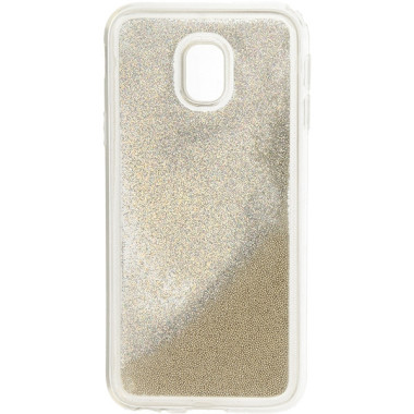 GUMA LIQUID PEARL ETUI NA TELEFON SAMSUNG GALAXY J3 2017 J330 SREBRNY