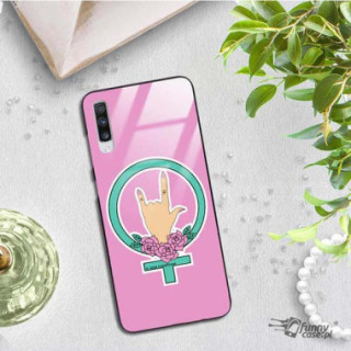 Black Case Wzory ST_FEM Samsung GALAXY A70 / A70S  - FunnyCase 