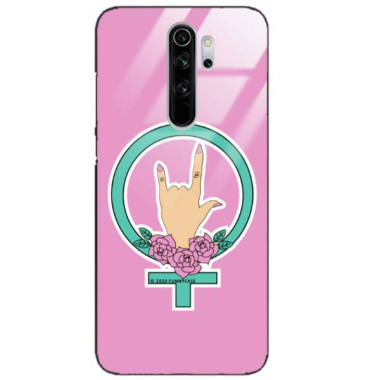 Black Case Wzory ST_FEM Xiaomi REDMI NOTE 8 PRO  - FunnyCase 