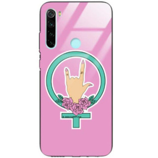 Black Case Wzory ST_FEM Xiaomi REDMI NOTE 8  - FunnyCase 