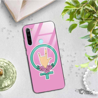 Black Case Wzory ST_FEM Xiaomi REDMI NOTE 8  - FunnyCase 