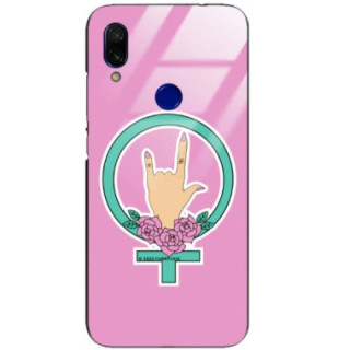 Black Case Wzory ST_FEM Xiaomi REDMI 7  - FunnyCase 