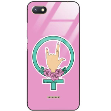 Black Case Wzory ST_FEM Xiaomi REDMI 6A  - FunnyCase 