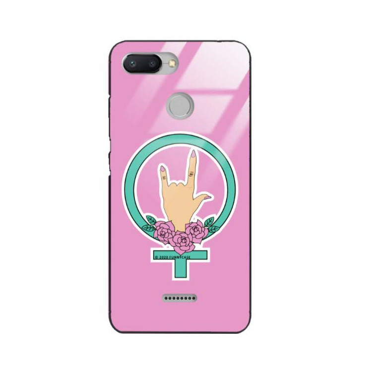 BLACK CASE GLASS NA TELEFON XIAOMI REDMI 6 ST_FEM2020-1-100