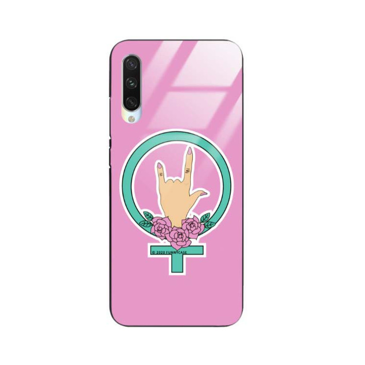 Black Case Wzory ST_FEM Xiaomi MI A3  - FunnyCase 