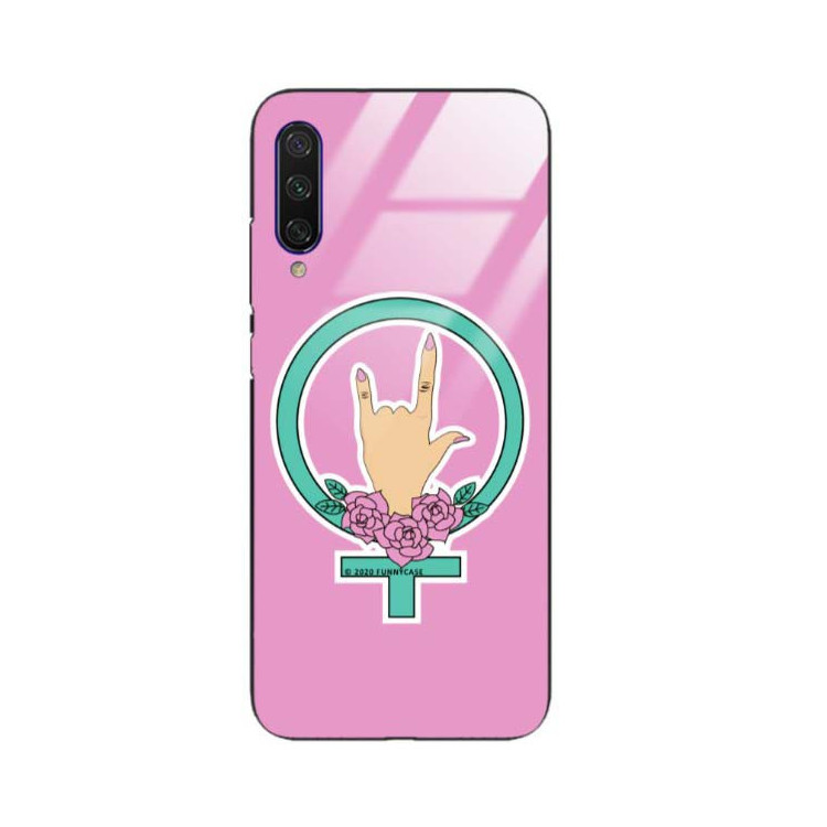 Black Case Wzory ST_FEM Xiaomi MI A3 LITE  - FunnyCase 