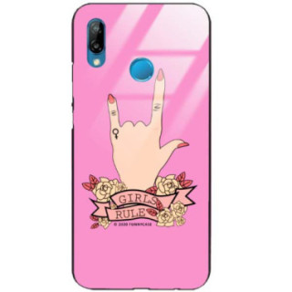 Black Case Wzory ST_FEM Huawei P30 LITE  - FunnyCase 