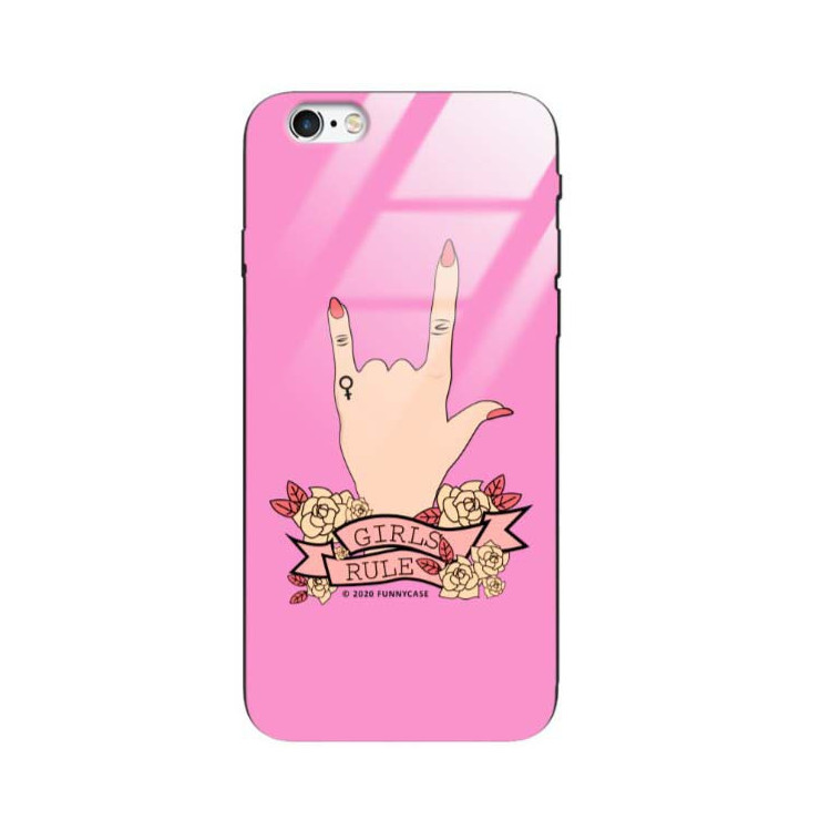 Black Case Wzory ST_FEM Apple IPHONE 6 PLUS / 6S PLUS  - FunnyCase 