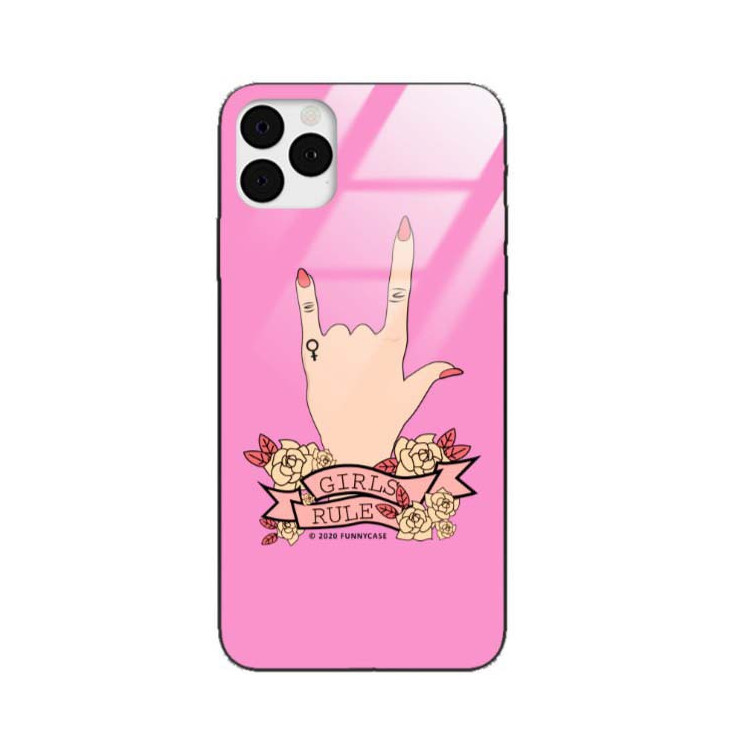 Black Case Wzory ST_FEM Apple IPHONE 11 PRO  - FunnyCase 