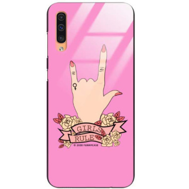 Black Case Wzory ST_FEM Samsung GALAXY A50 / A30S / A50S  - FunnyCase 