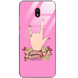 Black Case Wzory ST_FEM Xiaomi REDMI 8A  - FunnyCase 