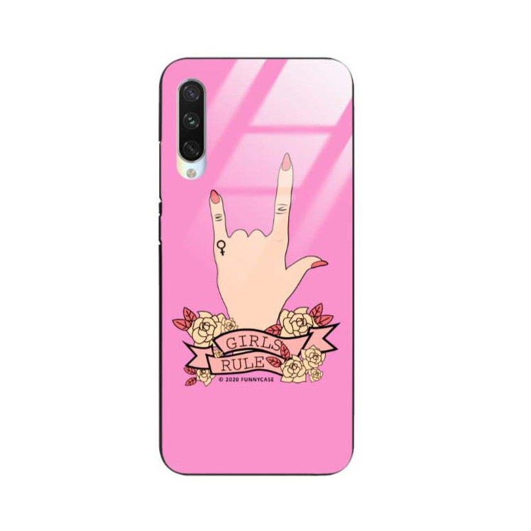 Black Case Wzory ST_FEM Xiaomi MI A3  - FunnyCase 