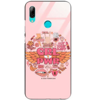 Black Case Wzory ST_FEM Huawei Y7 2019  - FunnyCase 