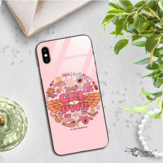 Black Case Wzory ST_FEM Apple IPHONE XS MAX  - FunnyCase 