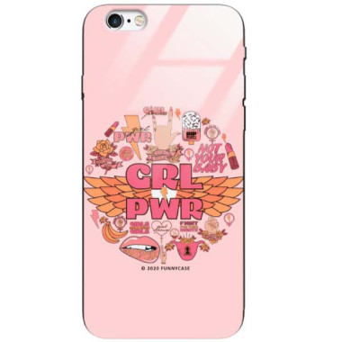 Black Case Wzory ST_FEM Apple IPHONE 6 PLUS / 6S PLUS  - FunnyCase 